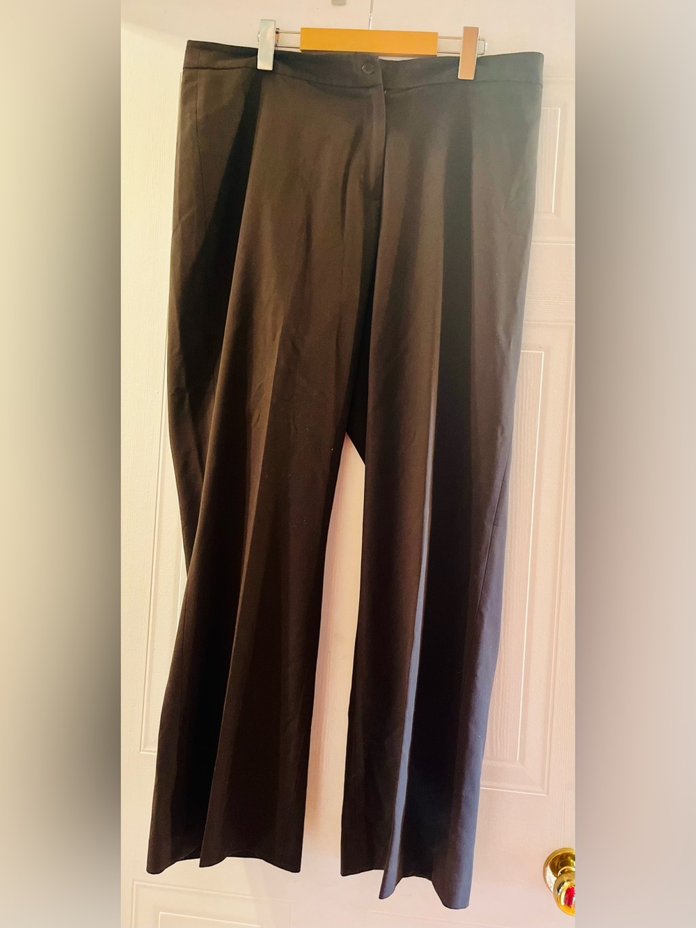 Jones New York Brown Wide-Leg Dress Pants